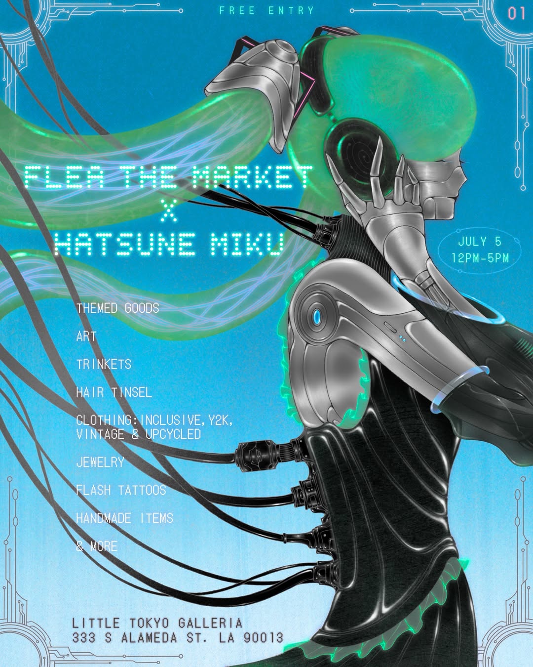 01 : Hatsune Miku X Flea the Market