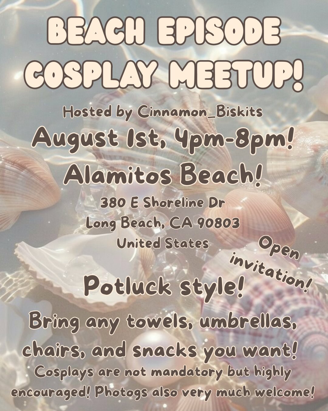 Beach Episode Cosplay Meetup!!