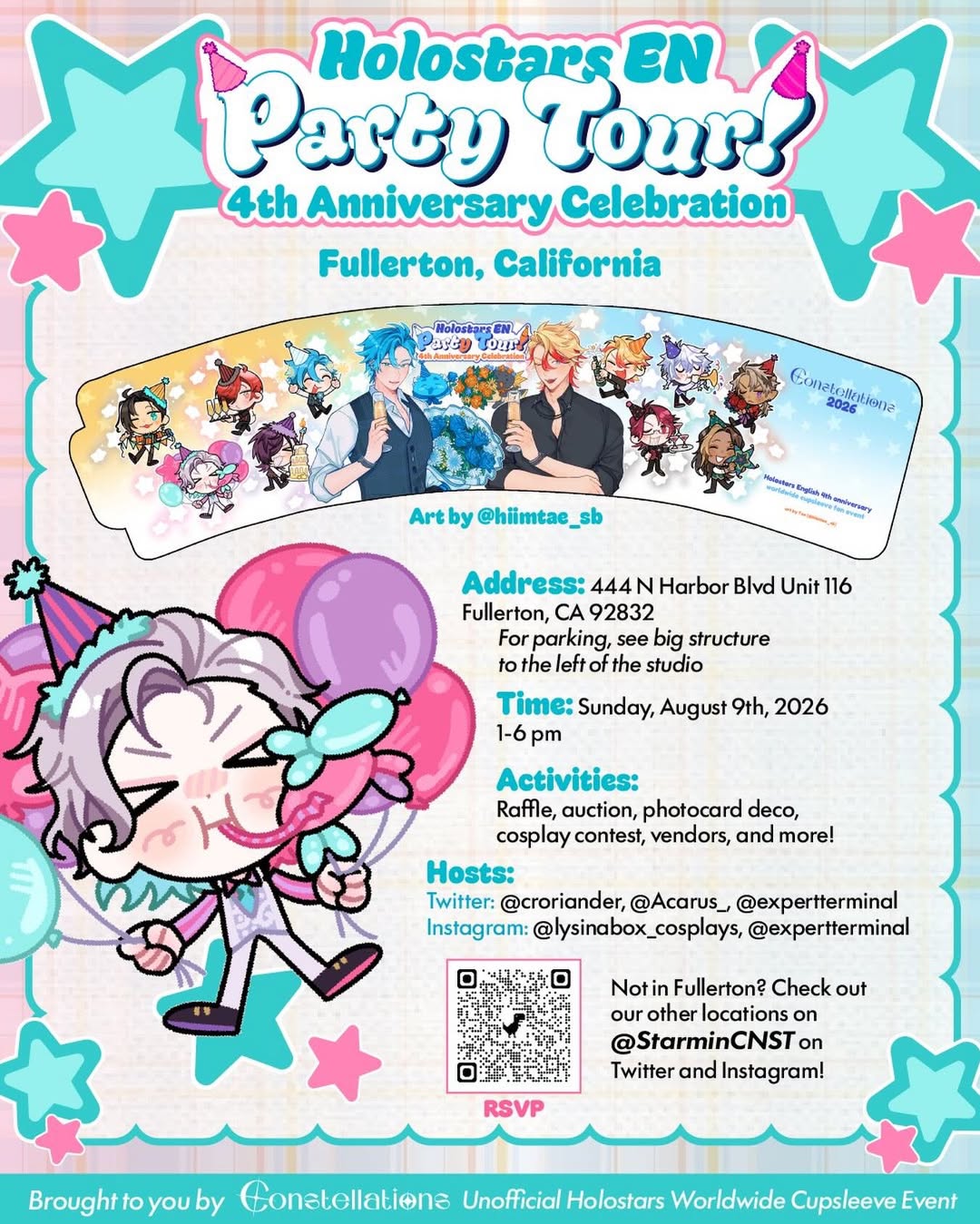 Holostars En Party Tours