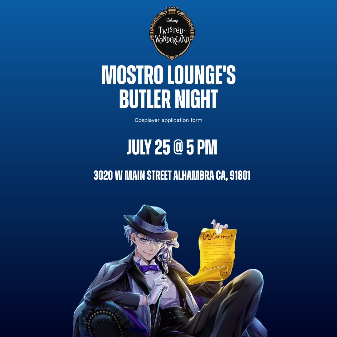 Mostro Lounge Butler Night