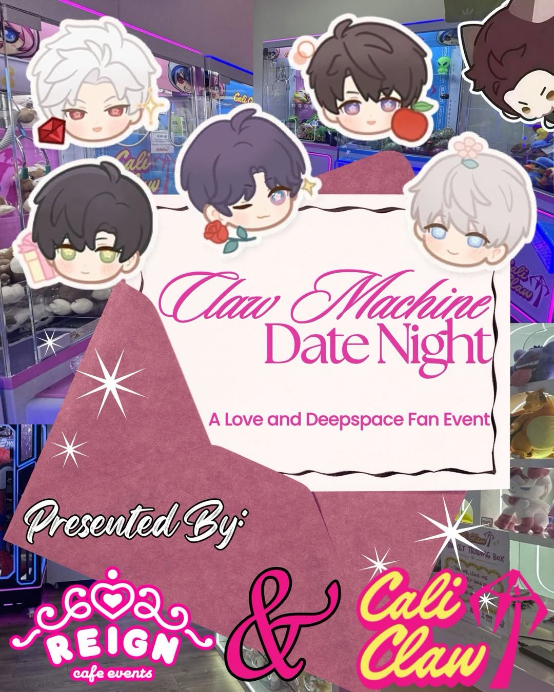 Claw Machine Night Date Night (Love and deepspace)