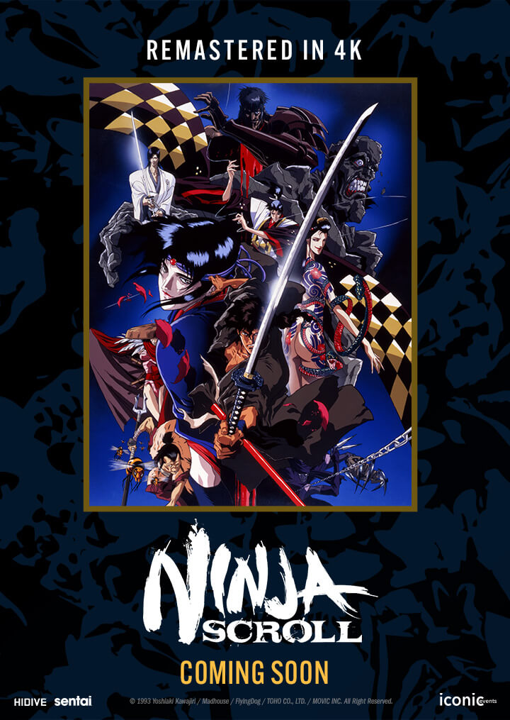 Ninja Scroll (Remastered in 4K)